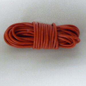Fil silicone awg16, 1.32 mm² rouge, 5 m