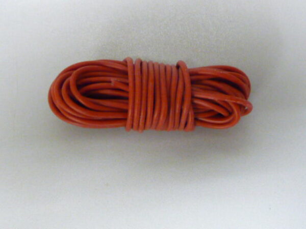 Fil silicone awg16, 1.32 mm² rouge, 5 m