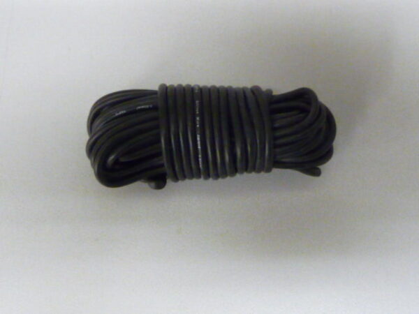 Fil silicone awg16, 1.32 mm² noir, 5 m