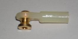 5 x chapes à rotule plastique M3, vis M3