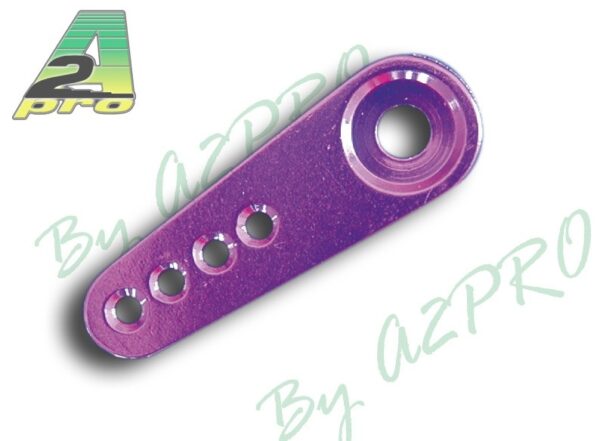 2 bras de servo alu, 22 mm, trous 1.5 mm