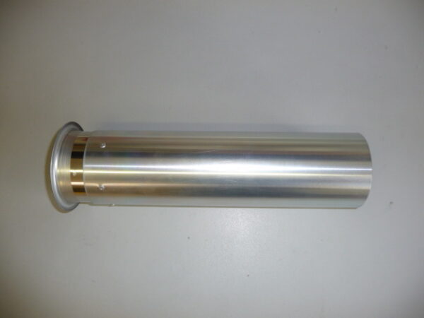 Tuyere inox double paroi monosortie