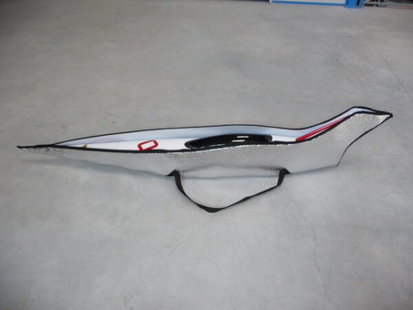 Housse de protection fuselage en aluminium