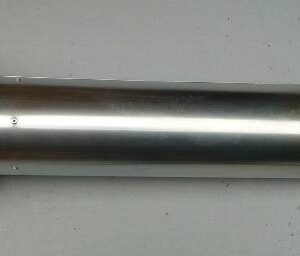 Tuyère inox double paroi monosortie