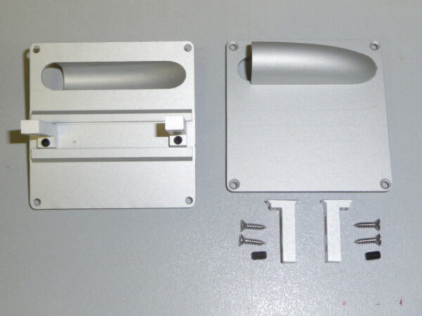 4 x supports servo aluminium pour servo taille standard