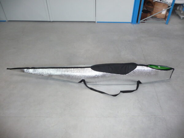 Housse de protection fuselage en aluminium
