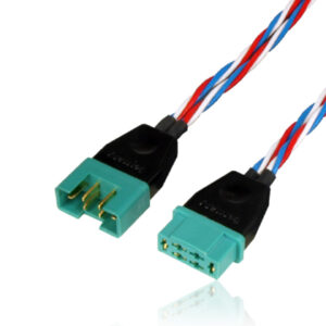 Rallonge voilure avec prises multiplex pour 2 servos, 120 cm voilure, 40 cm fuselage, câble premium, origine powerbox
