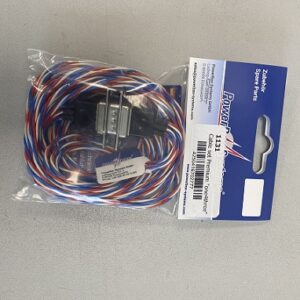 Rallonge voilure avec prises sub d pour 3 servos, longueur cable 160 cm  câble 0.35mm², origine powerbox