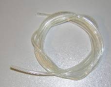 Tube pneumatique transparent 3x1.5 mm pour train - prix au metre