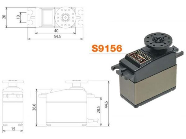 Servo s 9156 24.5 kg.cm