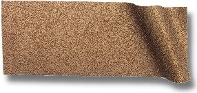Bande de ponçage flexible 140 mm x 51 mm pouvant Être pliée et coupée sous toutes les formes.<br />fixation par colle contact ou adhésif double face.<br />gros grains.