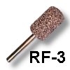 Fraise cylindrique 11 mm arbre 3 mm, gros grains